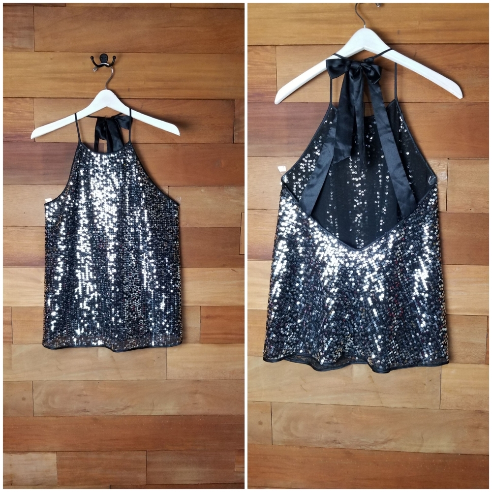 Victoria's Secret black sequined top size S/P